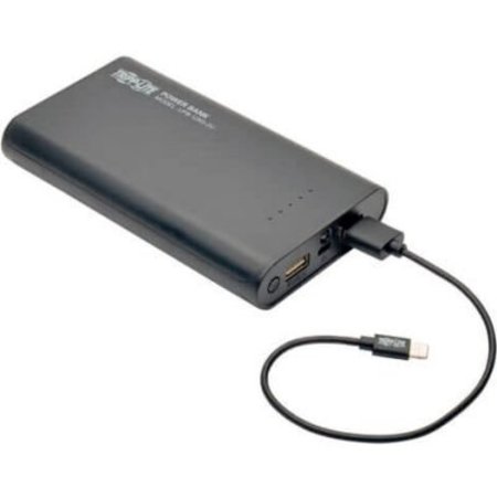 TRIPP LITE Tripp Lite Portable 12,000mAh Dual-Port Mobile Power Bank USB Battery Charger with LED Flashlight UPB-12K0-2U